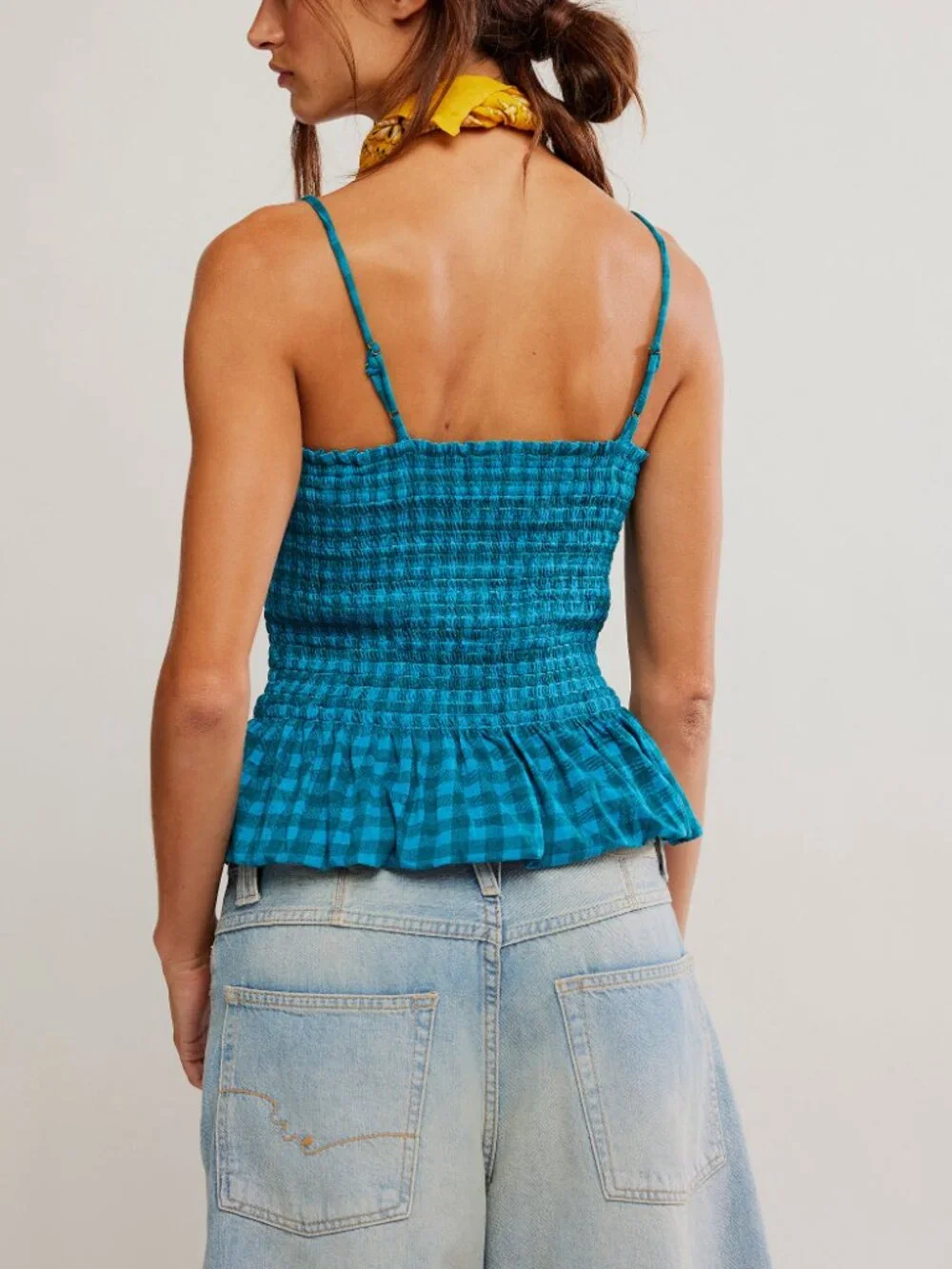 🆕 FREE PEOPLE Sundance Tank / Teal Combo